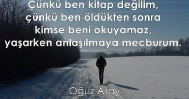 beni anlamalısın çünkü ben kitap değilim oğuz atay