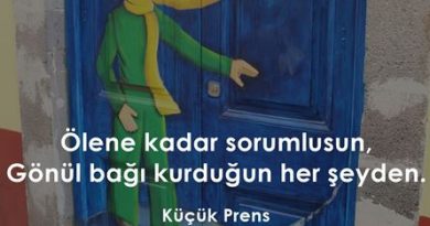 Ölene kadar sorumlusun küçük prens
