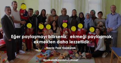eğer paylaşmayı bilirseniz ekmeği paylaşmak ekmekten daha lezzetlidir necip fazıl kısakürek